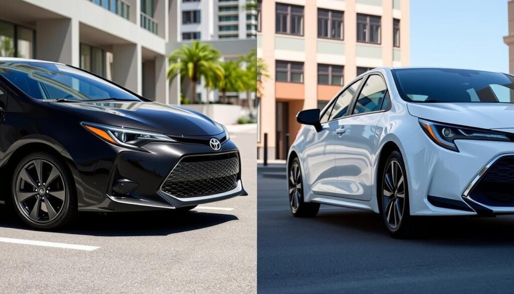 Exterior Design of Toyota Corolla SE vs LE Exterior Design of Toyota Corolla SE vs LE