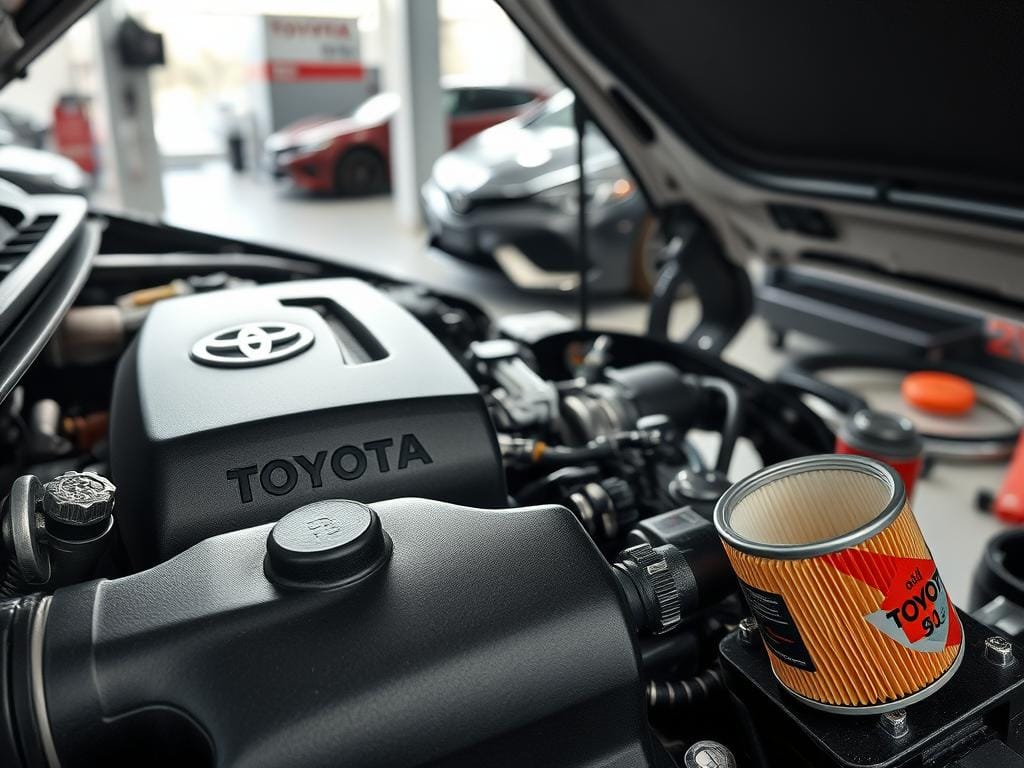 toyota oil change