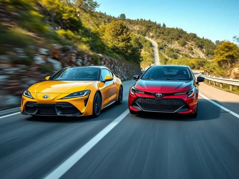 2025 Celica vs 2025 Corolla Hatchback- Toyota Showdown