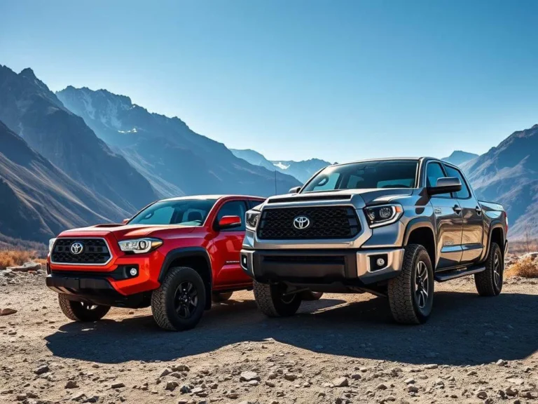 2025 Tacoma vs 2025 Tundra- Toyota Truck Showdown
