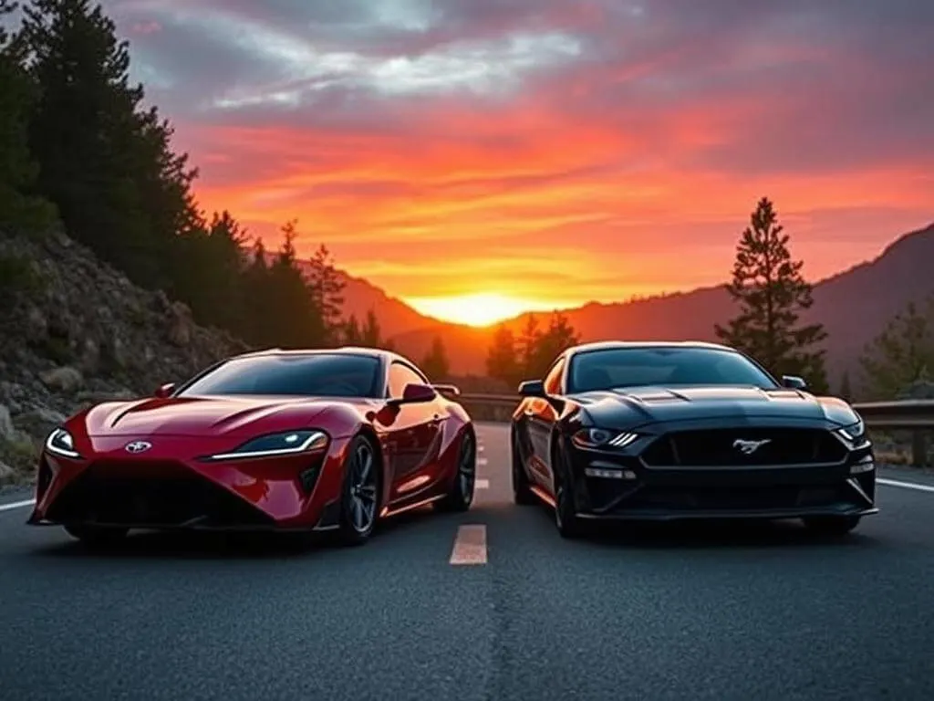 2025 Toyota Celica vs Ford Mustang EcoBoost 2025 - Performance and Style Compared