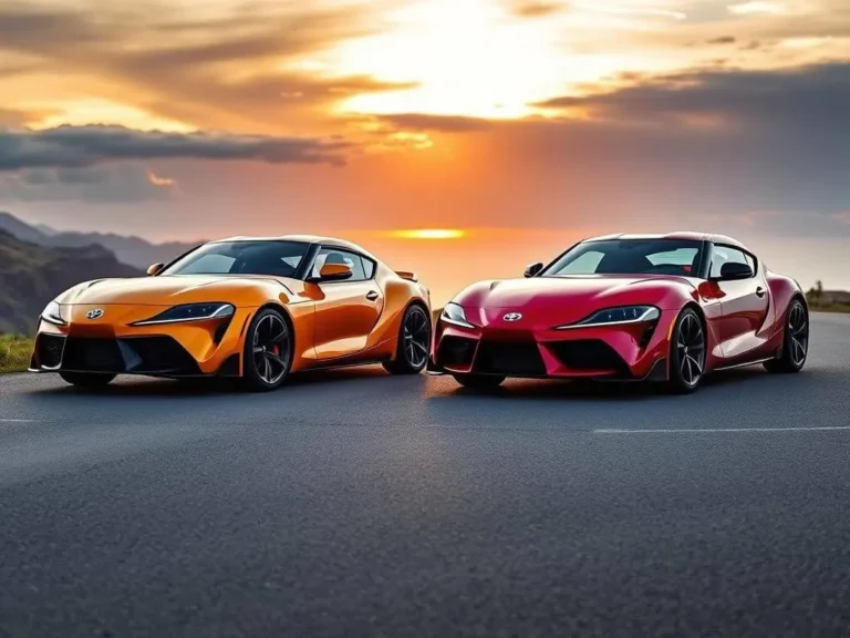 Toyota Celica 2025 vs Supra 2025- Which is More Affordable
