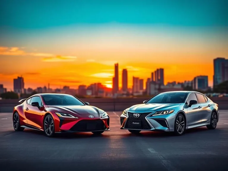Toyota Celica 2025 vs Toyota Crown 2025: Sports Meet Luxury