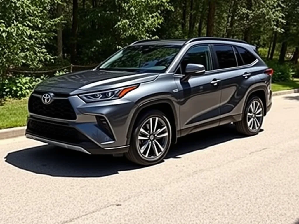 2024 Toyota Highlander Hybrid Exterior Design 2024 Toyota Highlander Hybrid Exterior Design