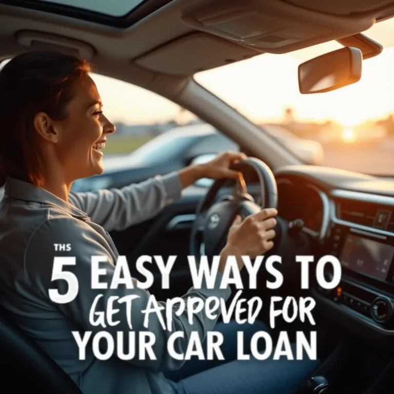 Toyota Financial 5 Easy Ways to Get Approved for Your Car Loan