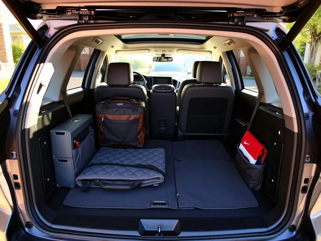 Toyota Highlander Cargo Space Toyota Highlander Cargo Space
