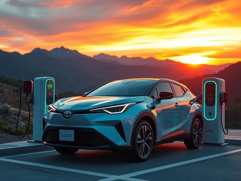 Toyota bZ4X Long-Range EV Charging Toyota bZ4X Long-Range EV Charging