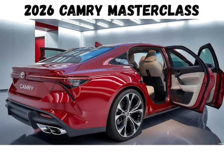 2026 Camry Masterclass 9 Powerful Reasons It’s Best Yet