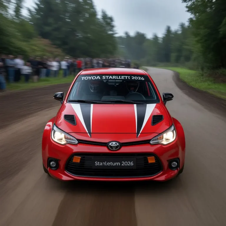 Toyota Starlet Return 2026 Rally-Inspired Performance Hatch Makes Comeback (4)
