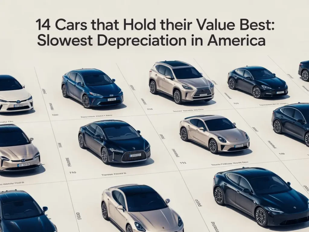 Discover which cars hold value best in the US. Toyota dominates with 9 models losing under 6% in 3 years. See the complete list of top value retention.